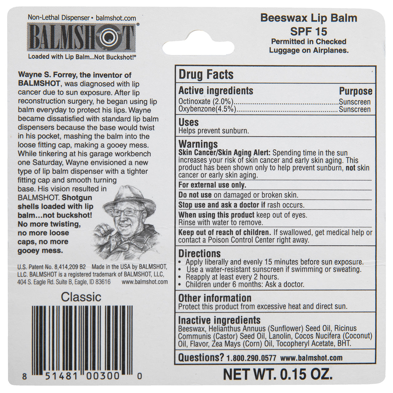 6-Pack Variety Pack With Free BALMSHOT Trucker Hat