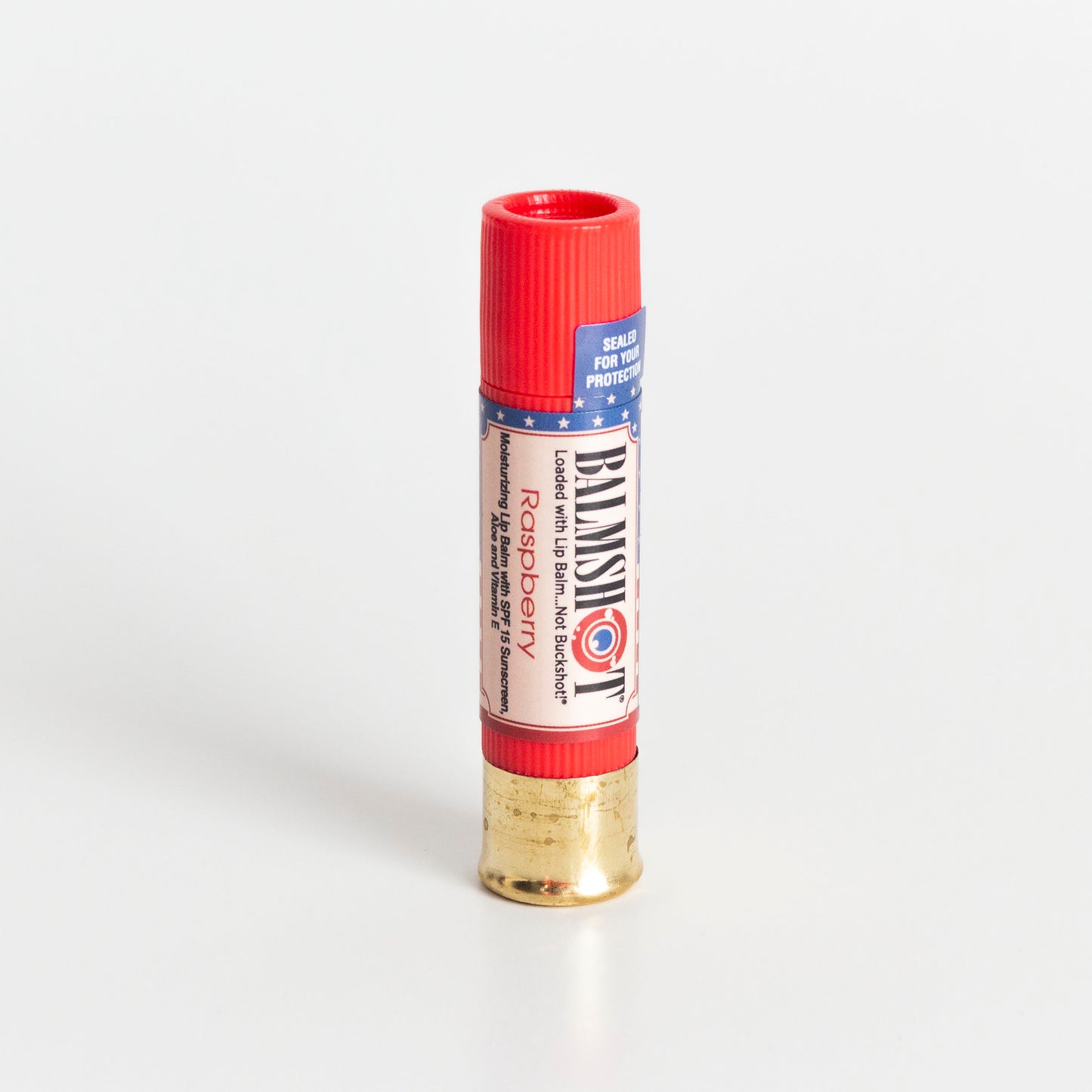 24-Pack Raspberry American Flag Lip Balm