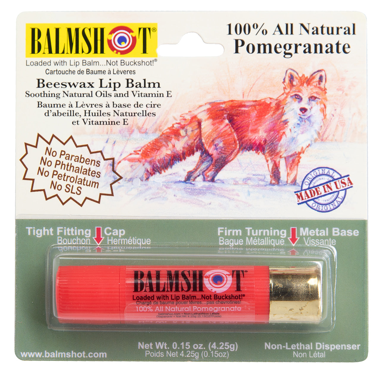 4- Pack Classic Beeswax Lip Balm – BALMSHOT