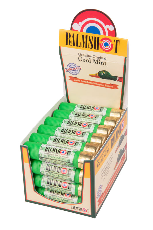 Cool Mint Camo Beeswax Lip Balm - 24 Pack