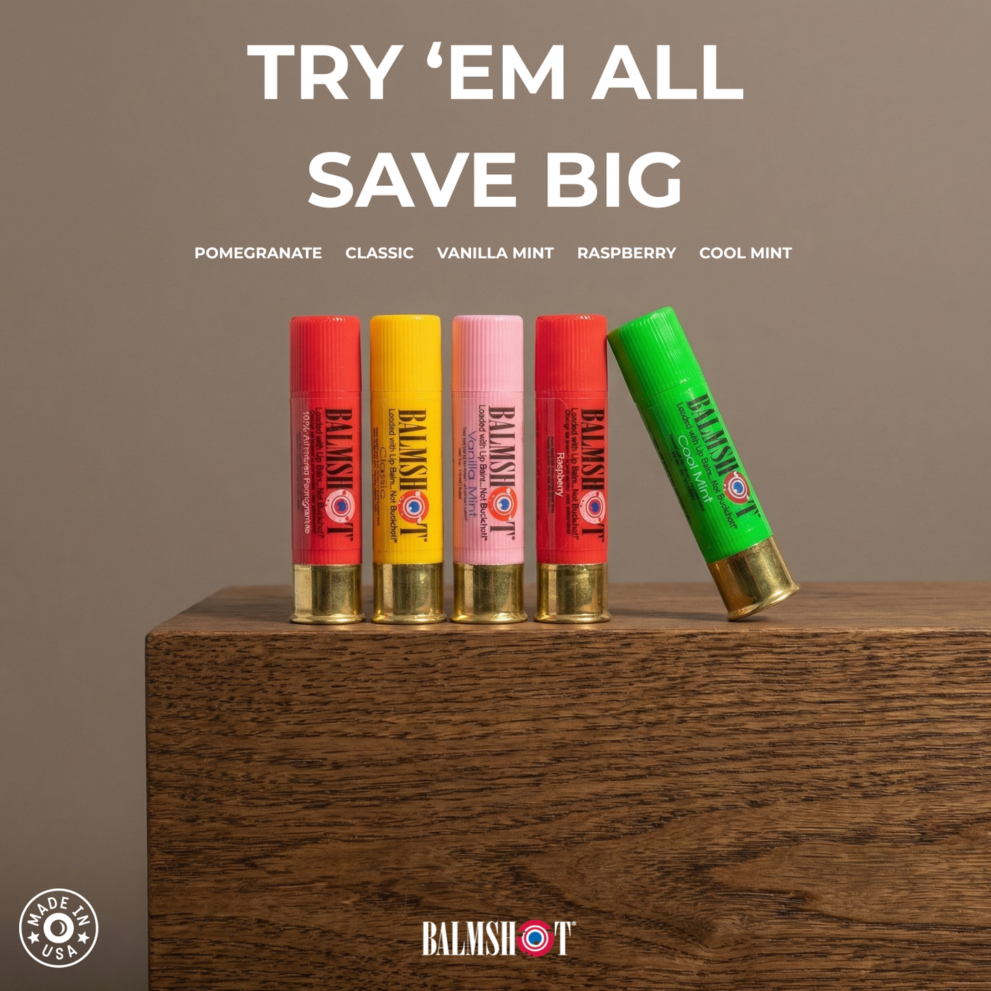 5-Pack Try 'Em All Variety Pack - (SAVE 15%)