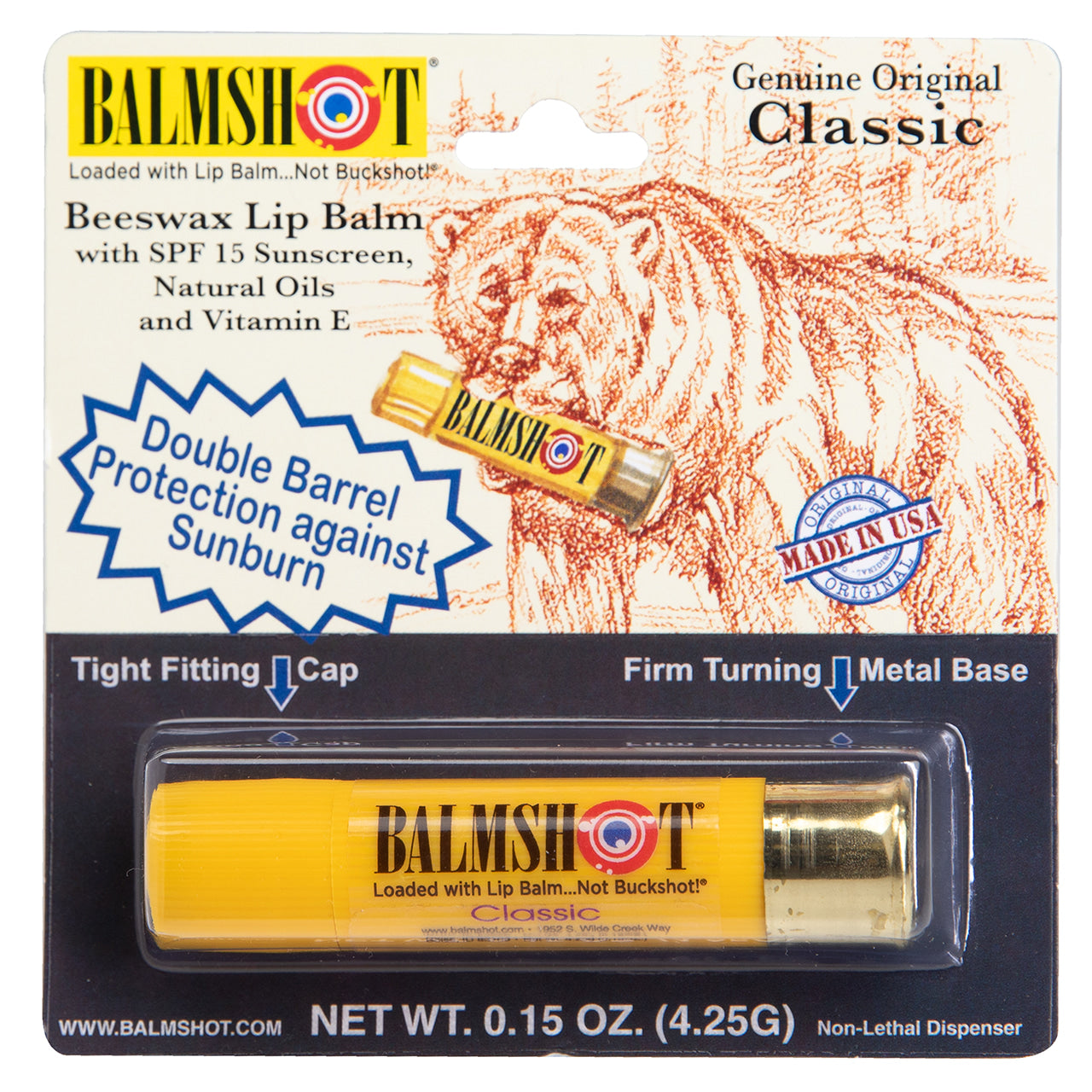 4- Pack Classic Beeswax Lip Balm