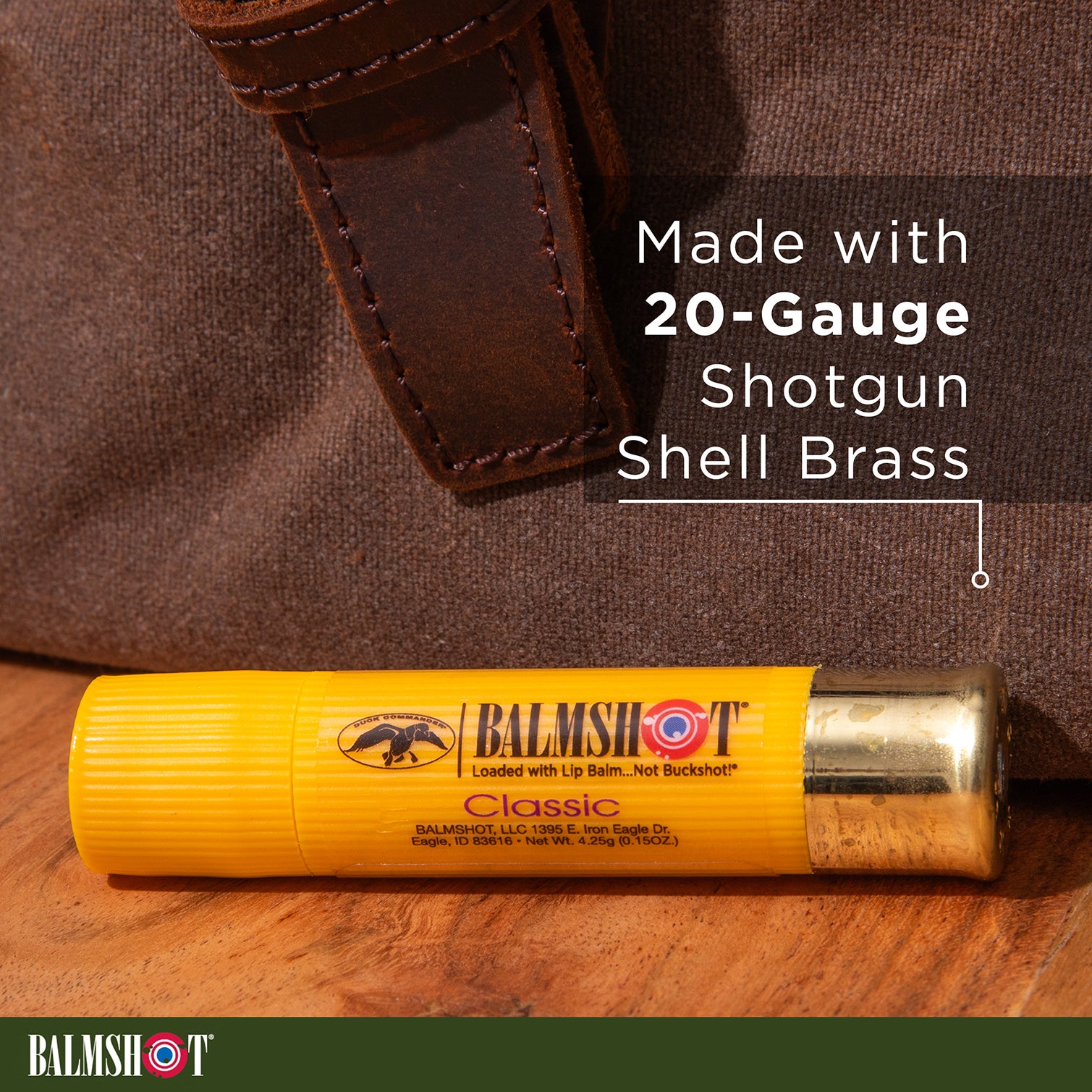 NEW! Duck Commander | Balmshot Classic Beeswax Lip Balm