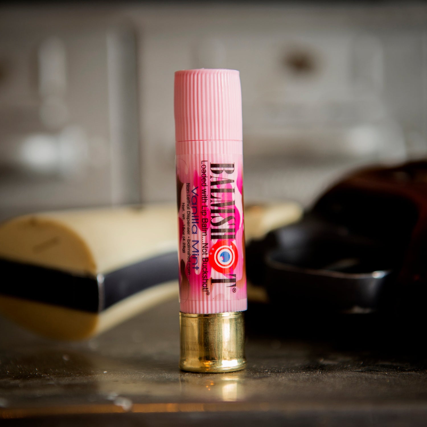 Pink Camo Vanilla Mint Lip Balm