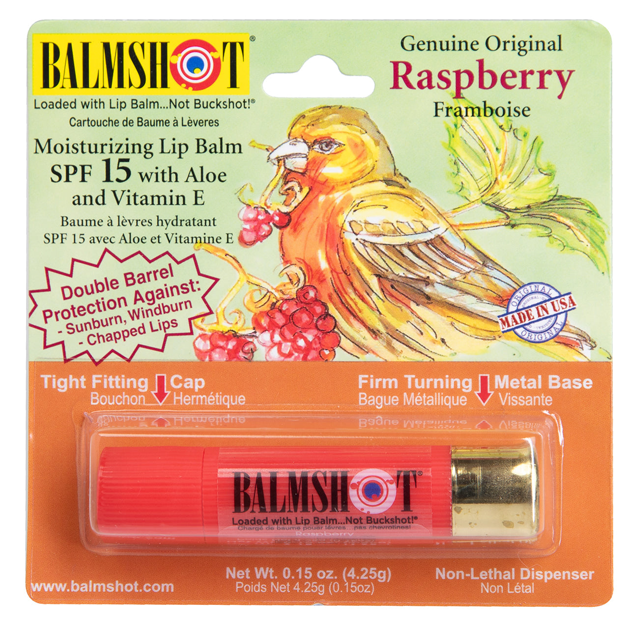 4-Pack Raspberry Lip Balm