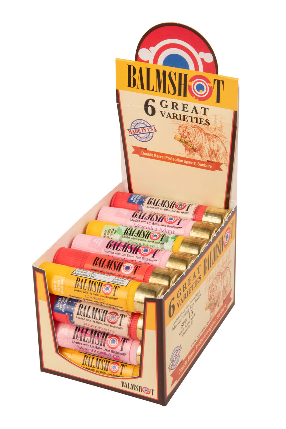 BALMSHOT Shop - Loaded with Lip Balm...Not Buckshot!